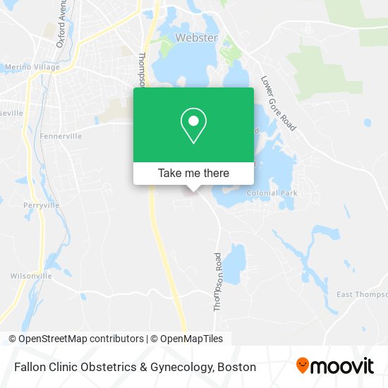 Fallon Clinic Obstetrics & Gynecology map