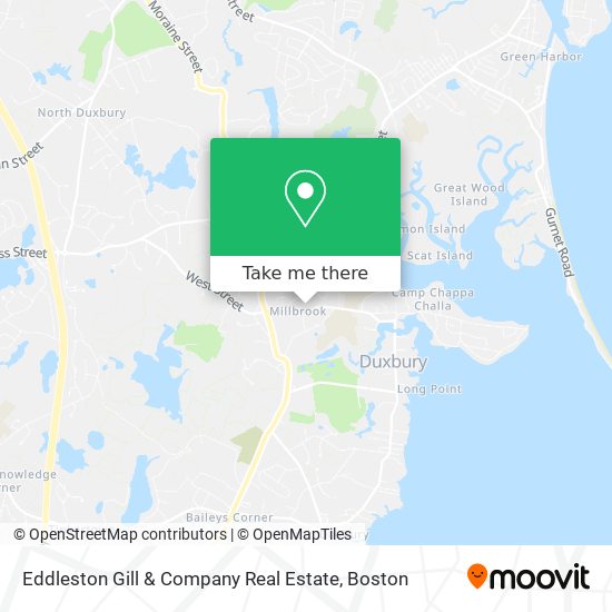 Mapa de Eddleston Gill & Company Real Estate