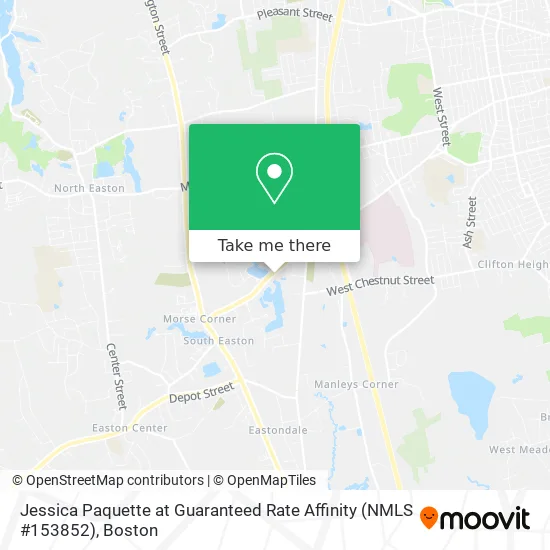 Jessica Paquette at Guaranteed Rate Affinity (NMLS #153852) map