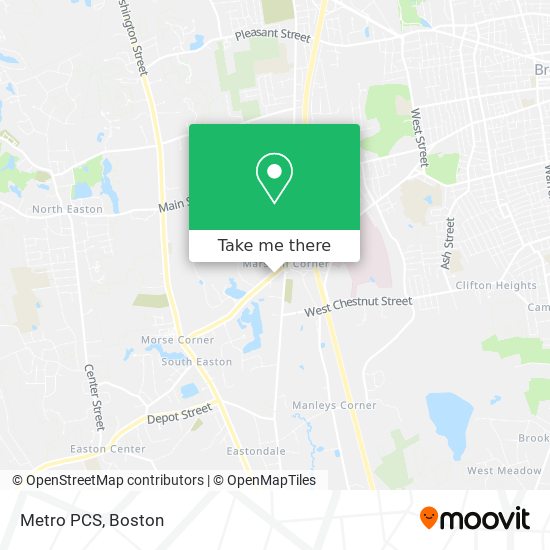 Metro PCS map