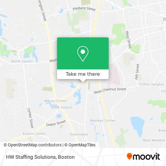 HW Staffing Solutions map