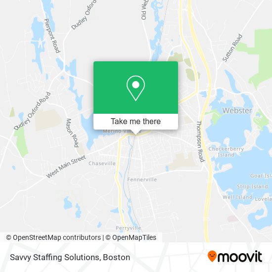 Mapa de Savvy Staffing Solutions