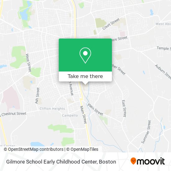 Gilmore School Early Childhood Center map