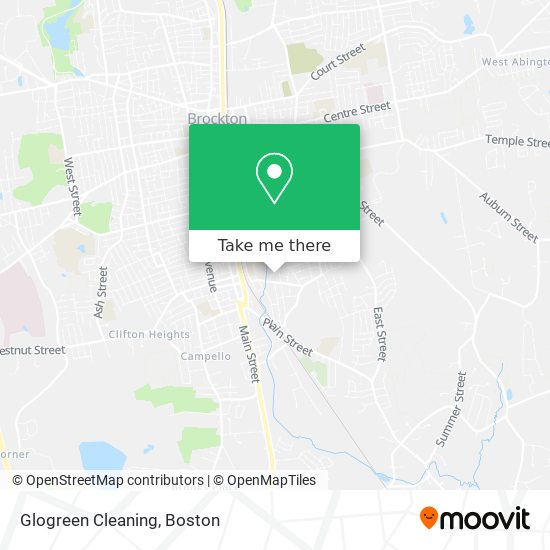 Glogreen Cleaning map