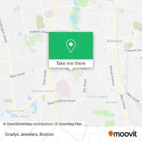 Mapa de Gradys Jewelers