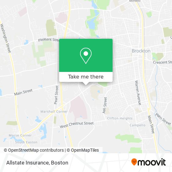 Mapa de Allstate Insurance