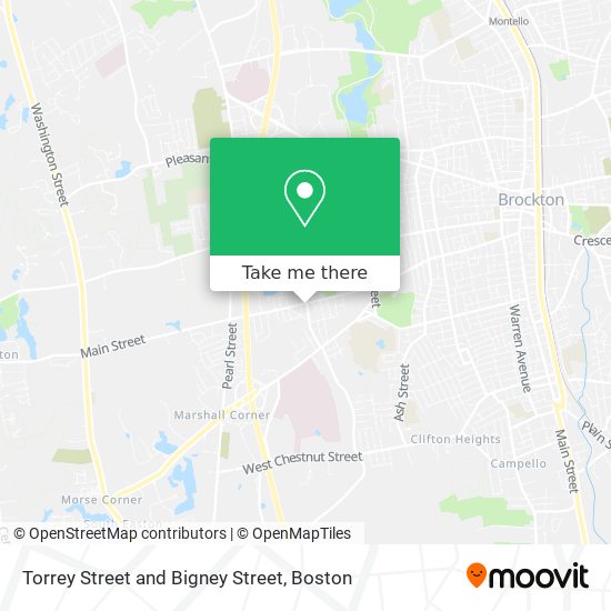 Mapa de Torrey Street and Bigney Street