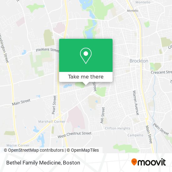 Bethel Family Medicine map