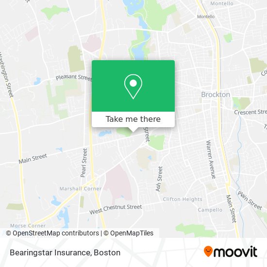 Bearingstar Insurance map