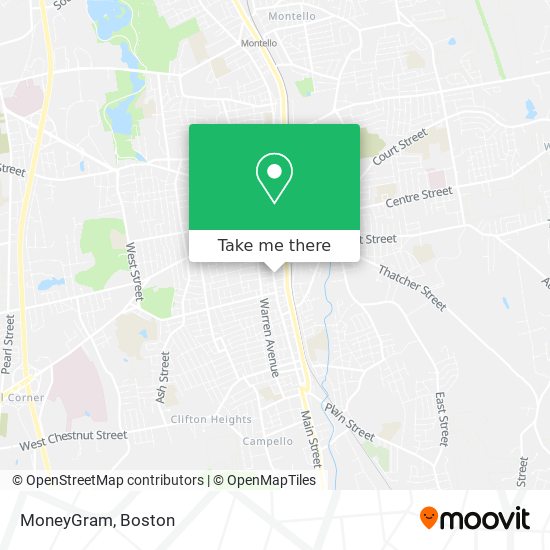 MoneyGram map