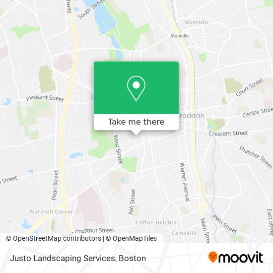 Mapa de Justo Landscaping Services