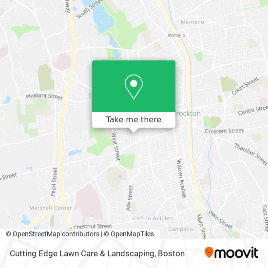 Cutting Edge Lawn Care & Landscaping map