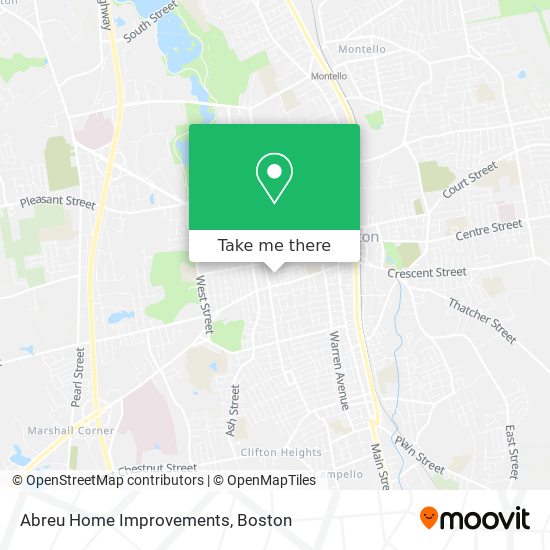 Abreu Home Improvements map