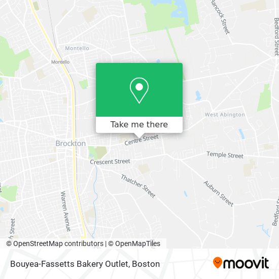 Bouyea-Fassetts Bakery Outlet map