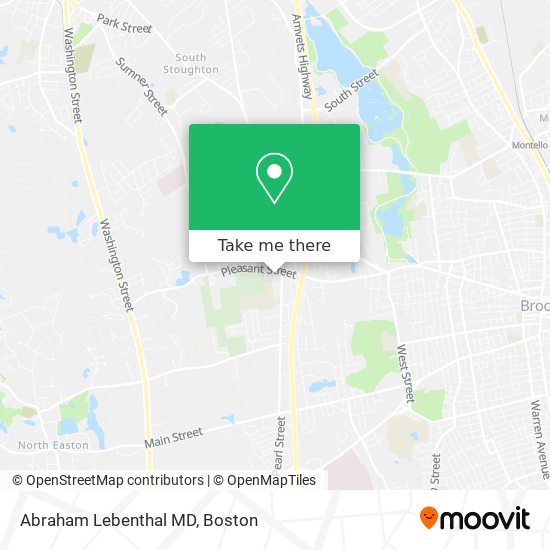 Abraham Lebenthal MD map