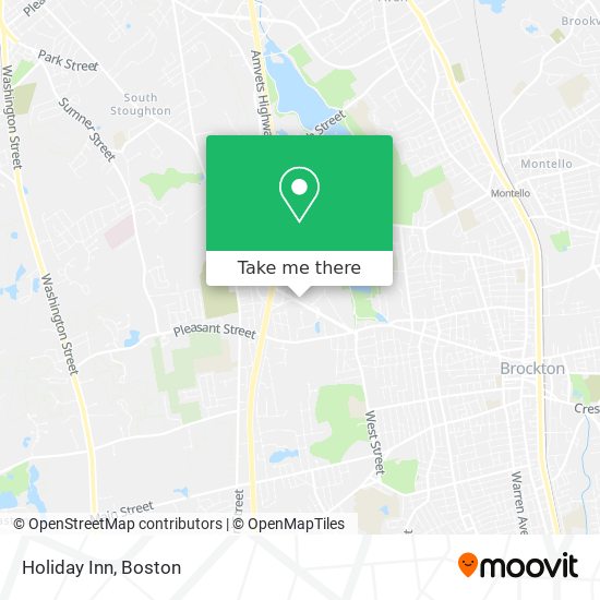 Holiday Inn map