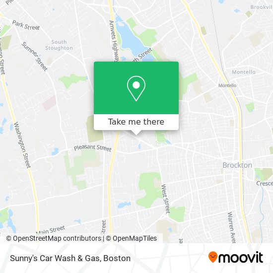 Sunny's Car Wash & Gas map