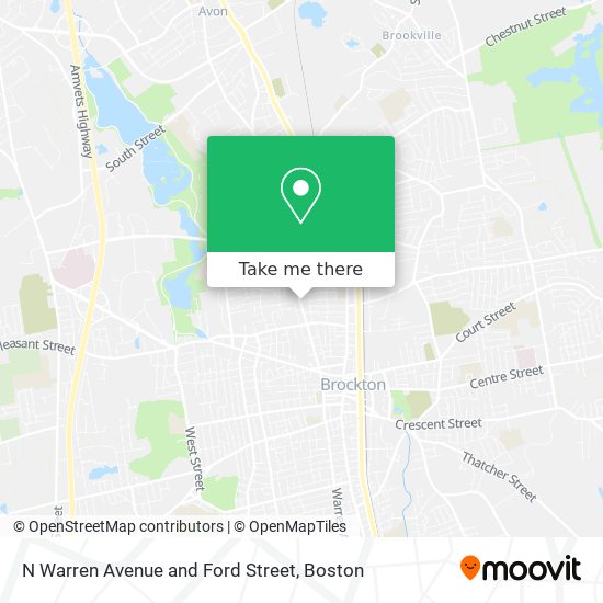 Mapa de N Warren Avenue and Ford Street