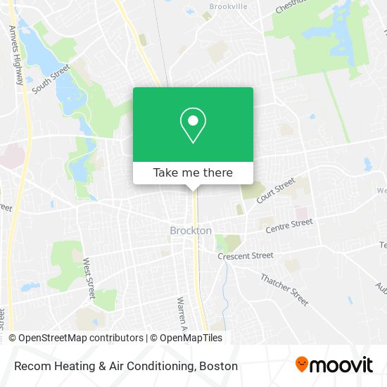 Recom Heating & Air Conditioning map