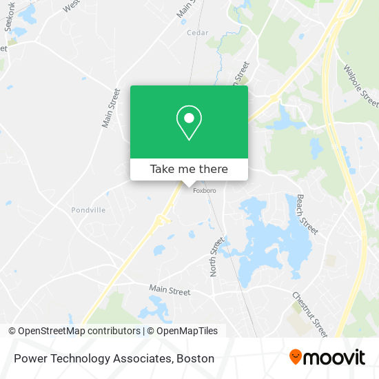 Power Technology Associates map