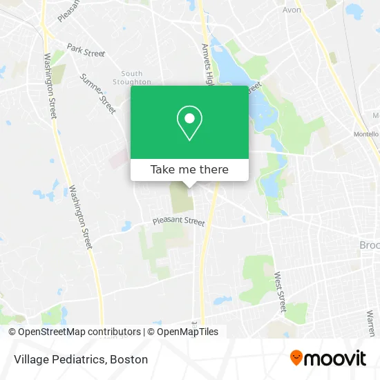 Village Pediatrics map