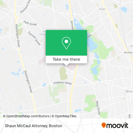 Shaun McCaul Attorney map