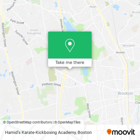 Hamid's Karate-Kickboxing Academy map
