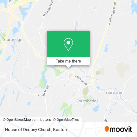 Mapa de House of Destiny Church