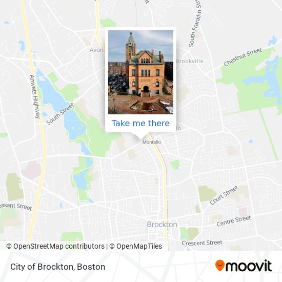 City of Brockton map