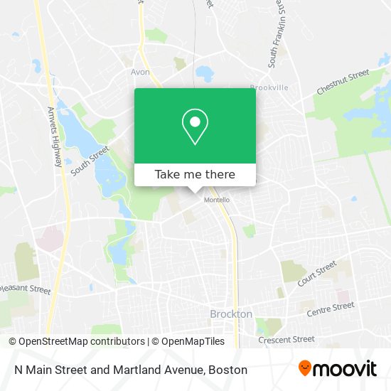 Mapa de N Main Street and Martland Avenue