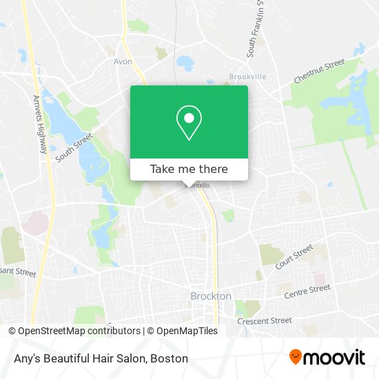 Any's Beautiful Hair Salon map