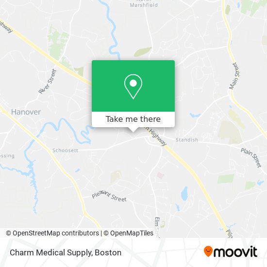 Charm Medical Supply map