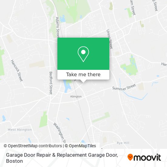 Mapa de Garage Door Repair & Replacement Garage Door