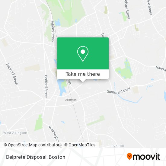 Mapa de Delprete Disposal