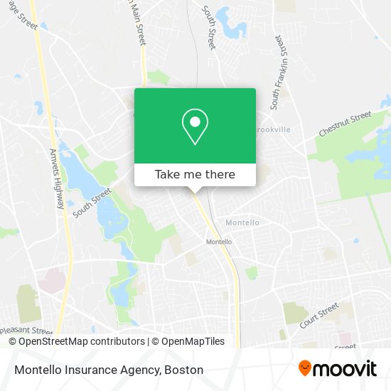 Mapa de Montello Insurance Agency