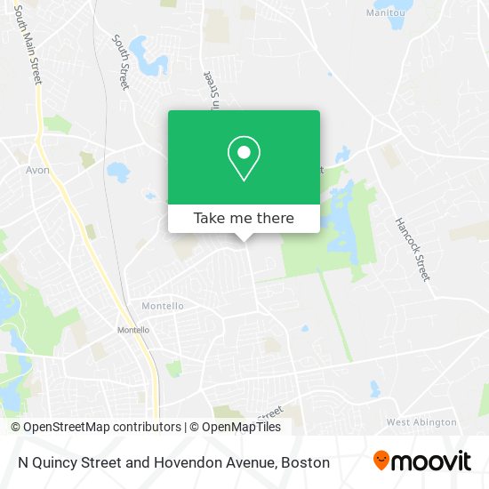 Mapa de N Quincy Street and Hovendon Avenue