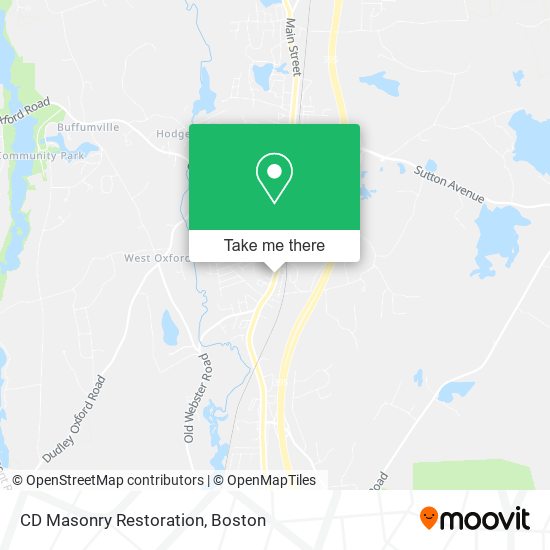 CD Masonry Restoration map