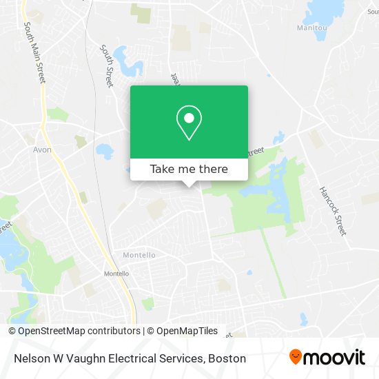 Nelson W Vaughn Electrical Services map