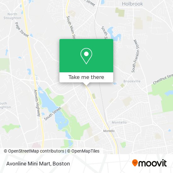 Avonline Mini Mart map