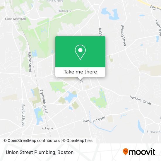 Union Street Plumbing map