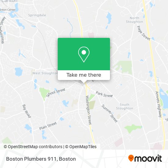 Boston Plumbers 911 map