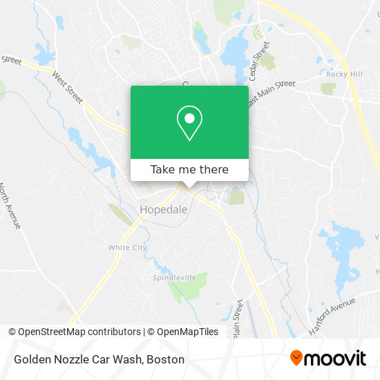 Mapa de Golden Nozzle Car Wash