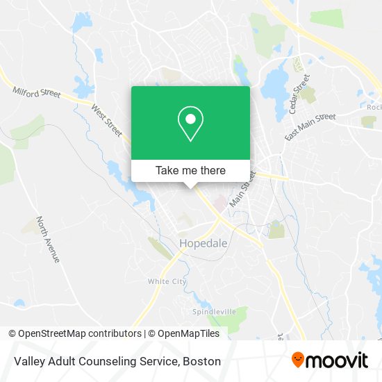 Mapa de Valley Adult Counseling Service