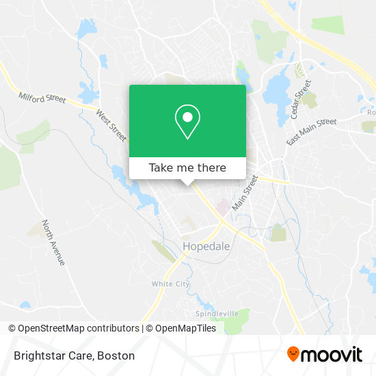 Brightstar Care map