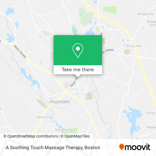 A Soothing Touch Massage Therapy map