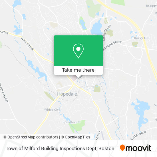 Town of Milford Building Inspections Dept map