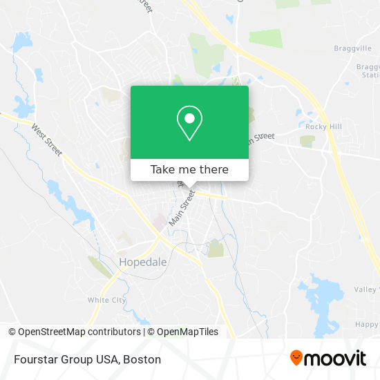 Fourstar Group USA map