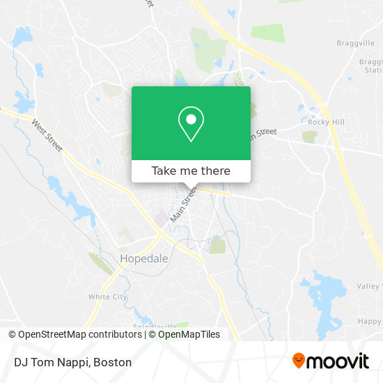 DJ Tom Nappi map