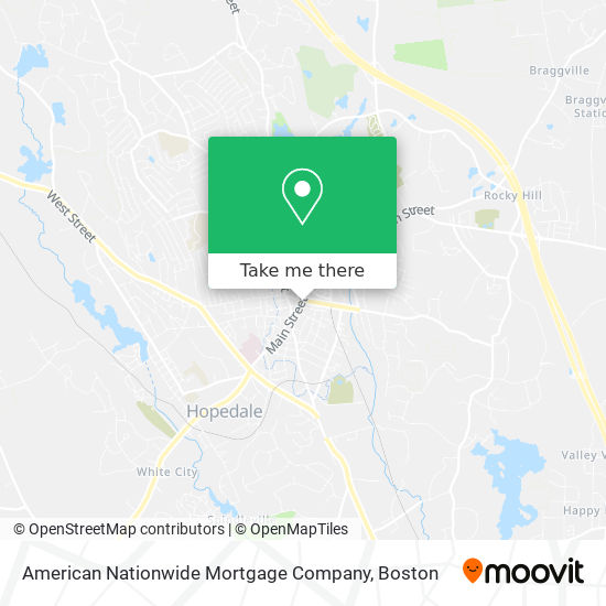 Mapa de American Nationwide Mortgage Company