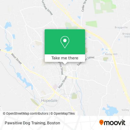 Mapa de Pawsitive Dog Training